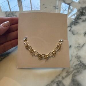 Tiffany Hardwear Style Chic Gold Link Bracelet